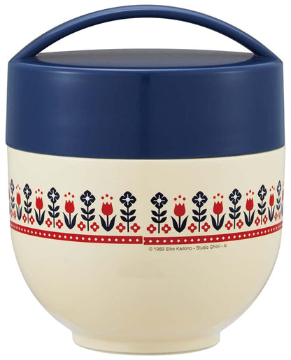 Cafe Bowl Lunchbox Modern Flower Ldnc6Ag Kiki'S Delivery Service- Japan Figure Store - #1 Bring To You The Best Japanese Goods