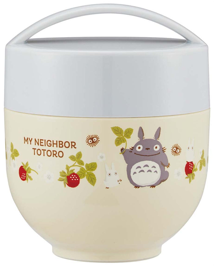 Cafe Bowl Lunchbox Raspberry Ldnc6Ag My Neighbor Totoro- Japan Figure Store - #1 Bring To You The Best Japanese Goods