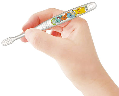 SKATER Clear Soft Toothbrush Set 3 Pcs For Kindergarten Kids Pokemon- Japan Figure Store - #1 Bring To You The Best Japanese Goods