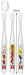 SKATER Clear Soft Toothbrush Set 3 Pcs For Kindergarten Kids Tomica- Japan Figure Store - #1 Bring To You The Best Japanese Goods