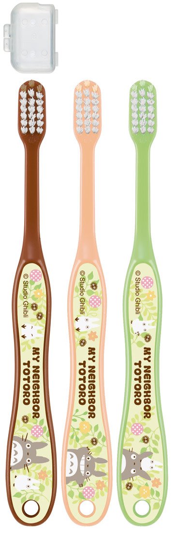 SKATER Toothbrush Set 3 Pcs For Elementary School Kids My Neighbor Totoro- Japan Figure Store - #1 Bring To You The Best Japanese Goods