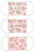 Skater Washable Gauze Mask 2-4 Years Old Baby 3 Pieces Antibacterial My Melody Sanrio 8.8 × 6.5Cm Mskg0- Japan Figure Store - #1 Bring To You The Best Japanese Goods