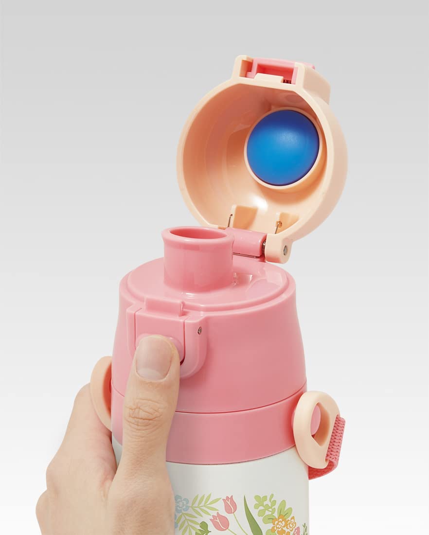 Skater Water Bottle, My Neighbor Totoro Mei To Issho, 470Ml, Direct Drink, Girls, Stainless Steel, Sports Bottle, Sdc4-A- Japan Figure Store - #1 Bring To You The Best Japanese Goods