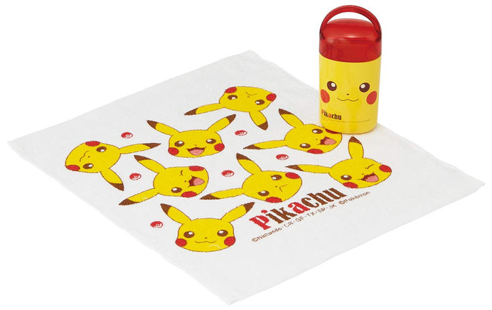 SKATER Pokemon Pikachu Hand Towel With Case- Japan Figure Store - #1 Bring To You The Best Japanese Goods