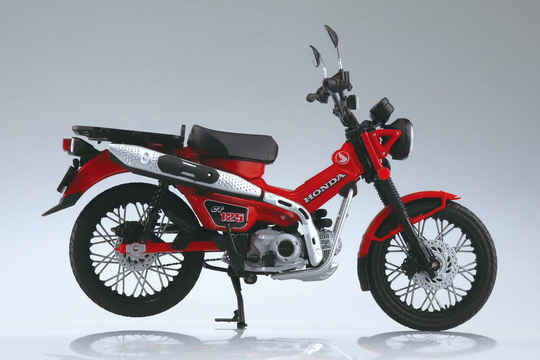 Honda CT125 Hunter Cub Glowing Red 1/12 Bike - Qingdao Cultural Textbook Society (Aoshima)- Japan Figure Store - #1 Bring To You The Best Japanese Goods