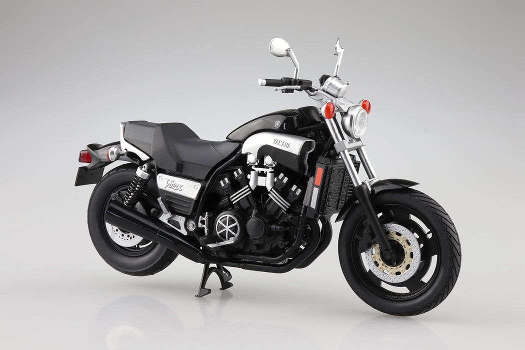 AOSHIMA - Skynet 1/12 Motorbike Yamaha Vmax Black 2 Finished Model- Japan Figure Store - #1 Bring To You The Best Japanese Goods