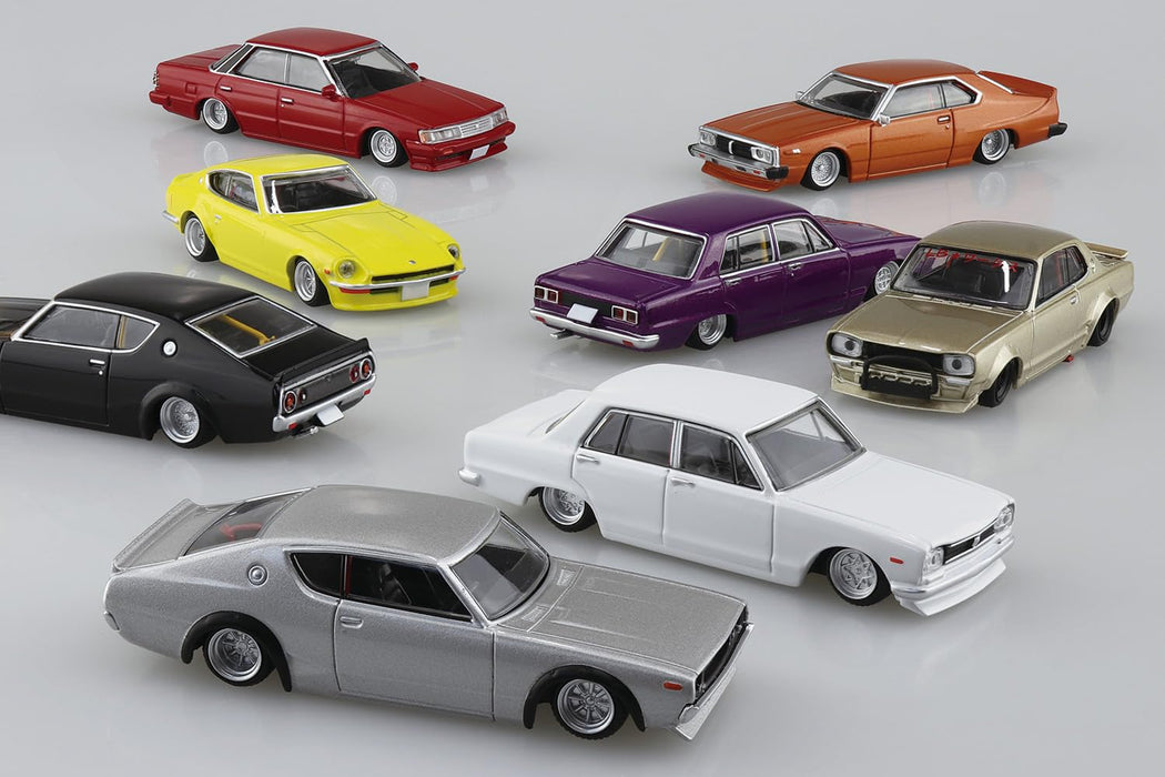 Aoshima Qingdao Grachan Collection 1/64 Diecast Minicar Japan Part 15 12 Box- Japan Figure Store - #1 Bring To You The Best Japanese Goods