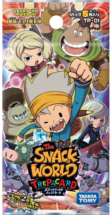 Takara Tomy Snack World Trepa Card Expansion Pack Vol 1 Dsp-Box Set- Japan Figure Store - #1 Bring To You The Best Japanese Goods