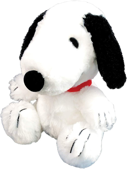 Snoopy Snoopy Plush Toy Sitting 20 Cm Fluffy (Normal) Japanese Stuffed Toy- Japan Figure Store - #1 Bring To You The Best Japanese Goods