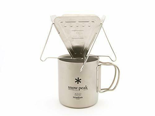 Snow Peak Folding Coffee Bonfire Style Dripper Stainless Cs-113- Japan Figure Store - #1 Bring To You The Best Japanese Goods