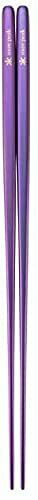 Snow Peak Sct-115-pr Titanium Chopsticks Purple- Japan Figure Store - #1 Bring To You The Best Japanese Goods