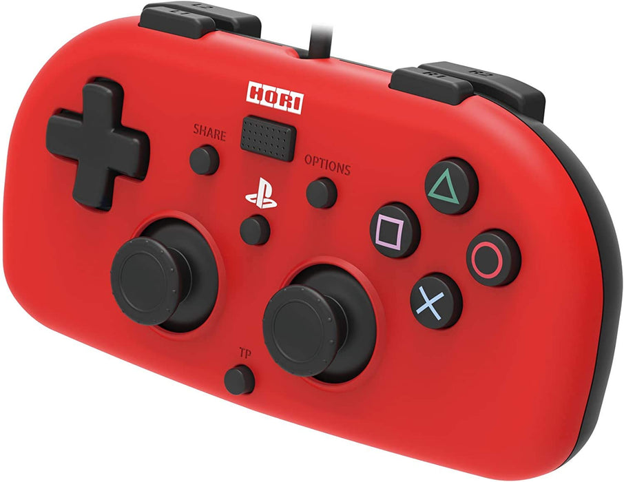 HORI Ps4 Playstation 4 Wired Controller Light Red- Japan Figure Store - #1 Bring To You The Best Japanese Goods