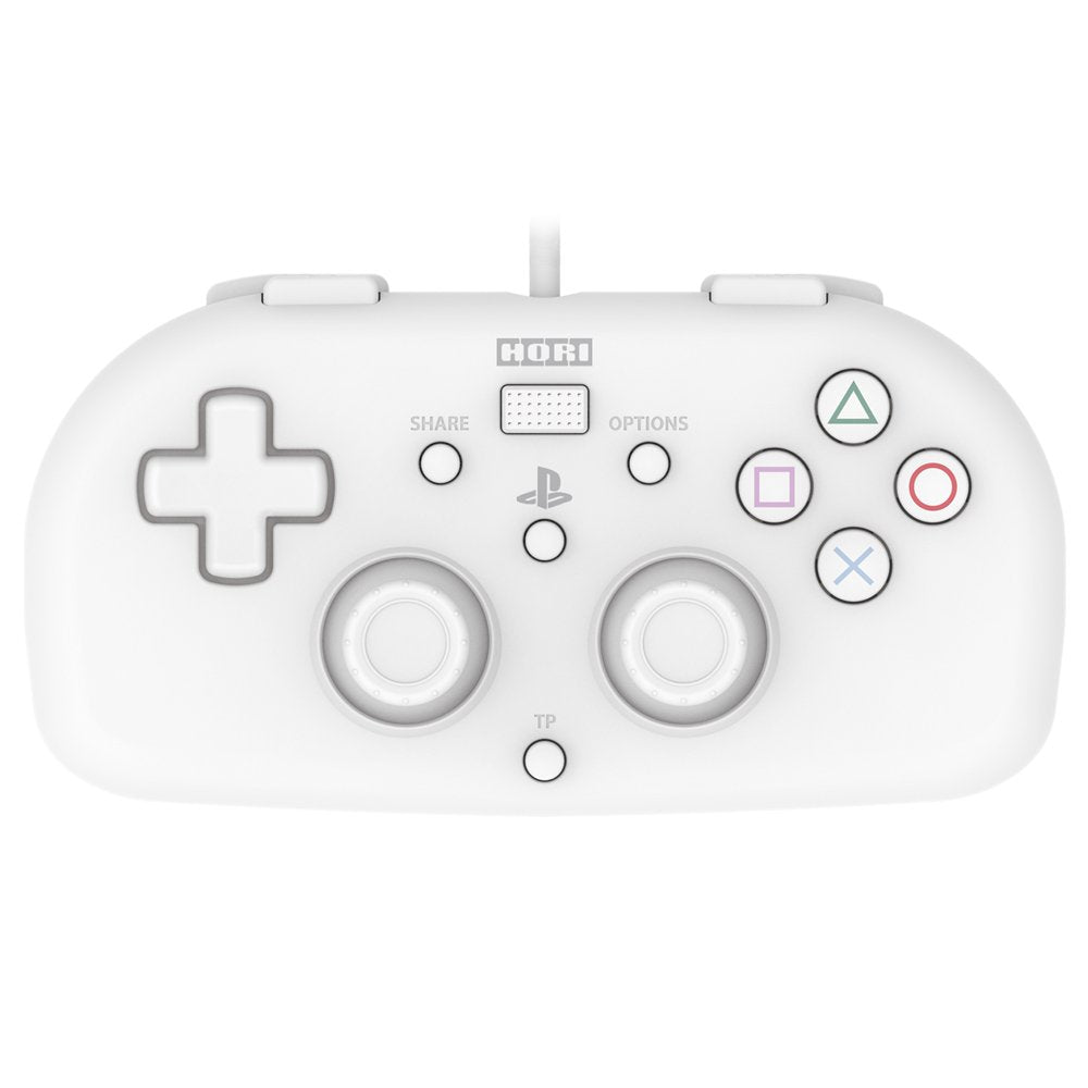 HORI Ps4 Playstation 4 Wired Controller Light White- Japan Figure Store - #1 Bring To You The Best Japanese Goods