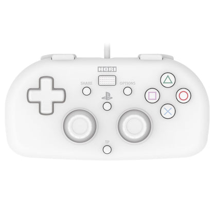 HORI Ps4 Playstation 4 Wired Controller Light White- Japan Figure Store - #1 Bring To You The Best Japanese Goods