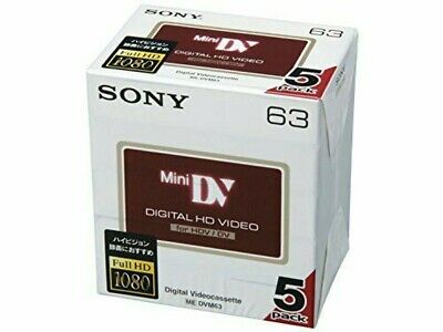 Sony Mini Dv Cassette Tape 5dvm63hd Recording Media For Video Camera- Japan Figure Store - #1 Bring To You The Best Japanese Goods
