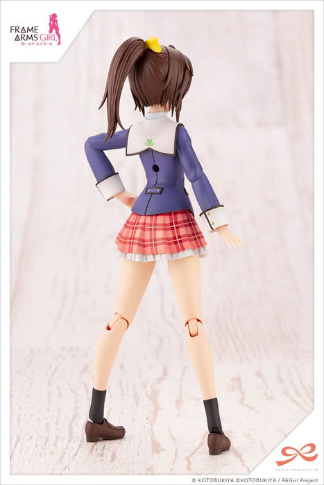 KOTOBUKIYA - 1/10 Sousai Shoujo Teien X Frame Arms Girl Ao Gennai 'Wakaba Girl'S High School Winter Clothes' Plastic Model- Japan Figure Store - #1 Bring To You The Best Japanese Goods