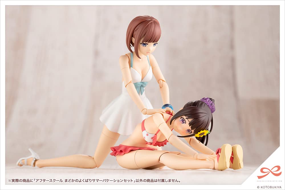 KOTOBUKIYA Sousai Shoujou Teien 1/10 After School Madoka'S Well-Treated Summer Vacation Set Plastic Model- Japan Figure Store - #1 Bring To You The Best Japanese Goods