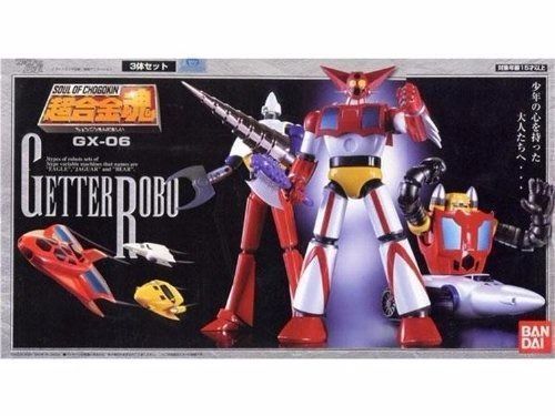 Soul Of Chogokin Gx-06 Getter Robo Action Figure Bandai Tamashii Nations Japan - Japan Figure