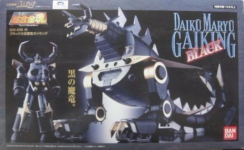 Soul Of Chogokin Gx-05b Black Daiku Maryu Gaiking Action Figure Bandai Japan- Japan Figure Store - #1 Bring To You The Best Japanese Goods