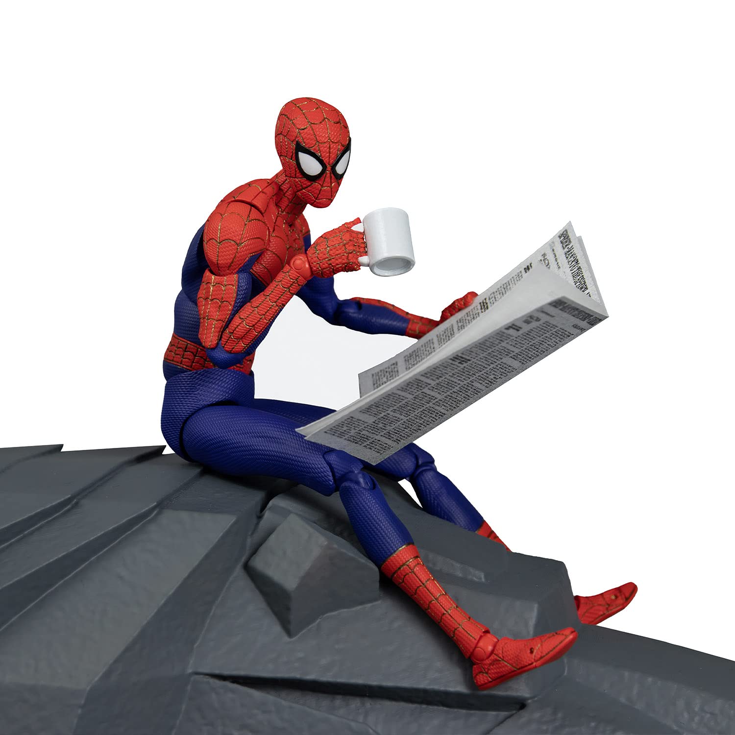 SENTINEL Sv Action Peter B. Parker/Spider-Man Dx Ver. Action Figure Spider-Man: Into The Spider-Verse- Japan Figure Store - #1 Bring To You The Best Japanese Goods