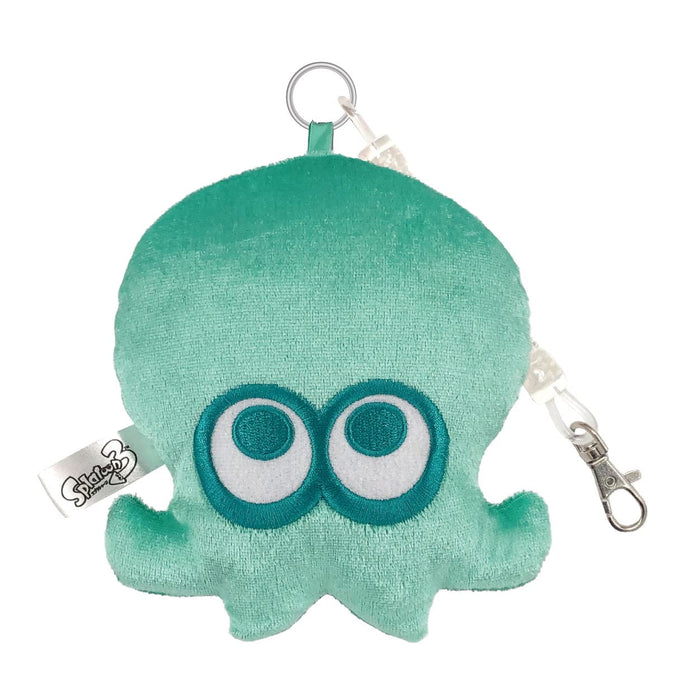 Splatoon 3 Die Cut Pass Case Octopus-L.Ble Spt-932-L.Ble- Japan Figure Store - #1 Bring To You The Best Japanese Goods