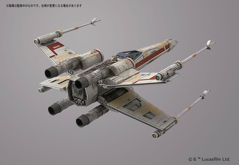 Star Wars Rogue One 1/72 Red Squadron X-wing Starfighter Bandai- Japan Figure Store - #1 Bring To You The Best Japanese Goods