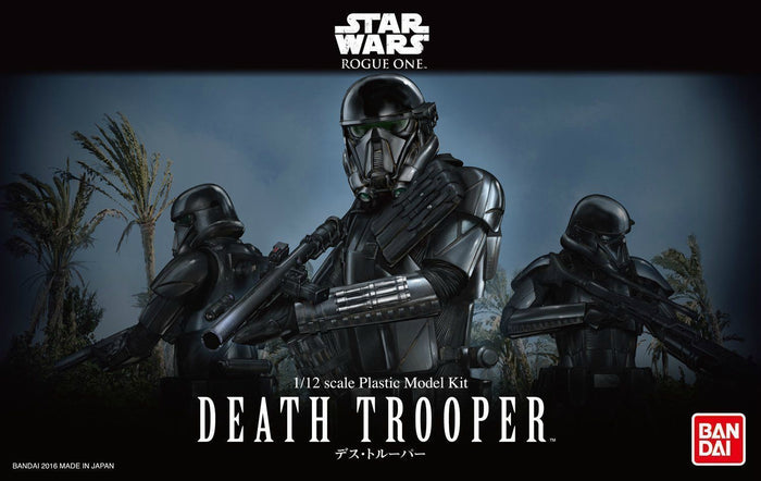 Star Wars Rogue One 1/12 Death Trooper Plastic Model Kit Bandai- Japan Figure Store - #1 Bring To You The Best Japanese Goods