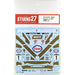 Studio27 St27 Dc396D Lancia 037 Rally Esso 1 Erc 1985 For Hasegawa 1/24 Scale Cae Decal- Japan Figure Store - #1 Bring To You The Best Japanese Goods