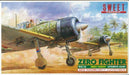 Suite 1/144 Zero Fighter Type 21 Green Ver. Mitsubishi A6m2b Plastic Model Kit - Japan Figure