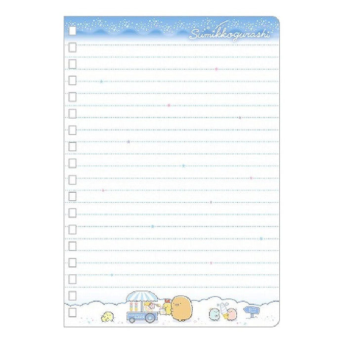 [Sumikko Gurashi] B6 Sp Notebook Ny31801 Starry Sky Sanpo ★ [B6 Notebook] [Ring Notebook]- Japan Figure Store - #1 Bring To You The Best Japanese Goods