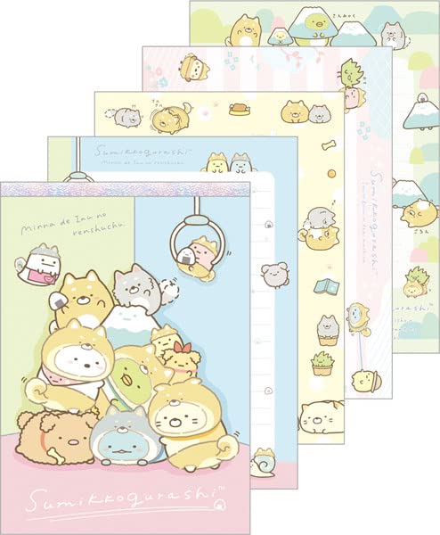SAN-X Sumikko Gurashi Memo Pad Koinu Series Mh08201- Japan Figure Store - #1 Bring To You The Best Japanese Goods