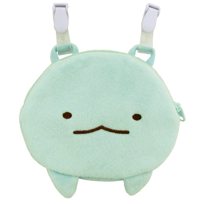 Sumikko Gurashi Outing Pocket Pouch Pouch Tissue Case Handkerchief Tissue Clip Character Goods San-X San-X Children Pocket Pouch [15 X 12 X D1.5 Cm] Sg-0041 [Tg] Lizard- Japan Figure Store - #1 Bring To You The Best Japanese Goods