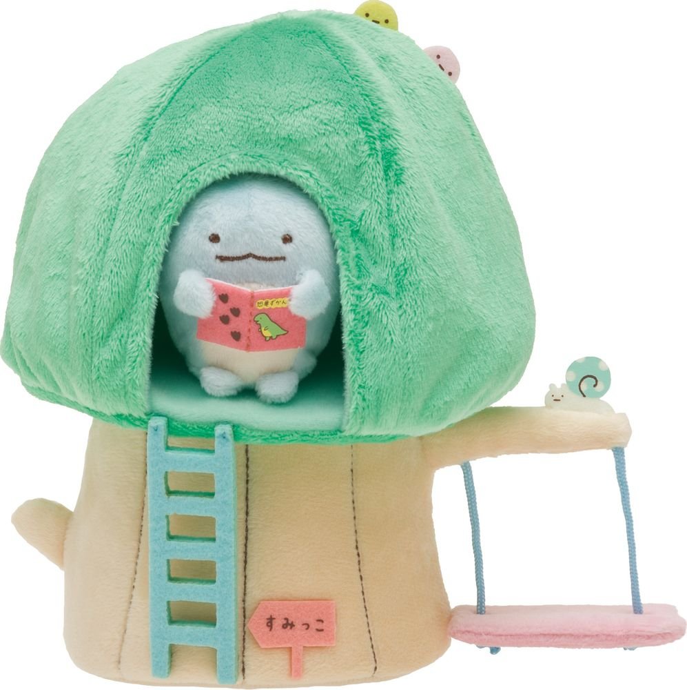 SAN-X Plush Doll Sumikko Gurashi Tree House Scene Tjn- Japan Figure Store - #1 Bring To You The Best Japanese Goods