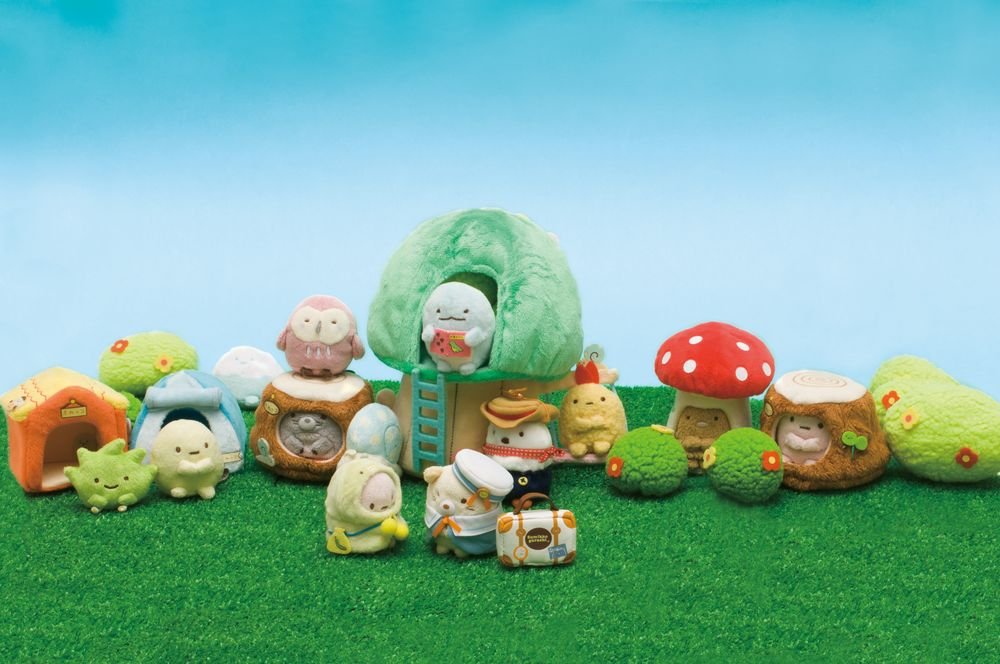 SAN-X Plush Doll Sumikko Gurashi Tree House Scene Tjn- Japan Figure Store - #1 Bring To You The Best Japanese Goods