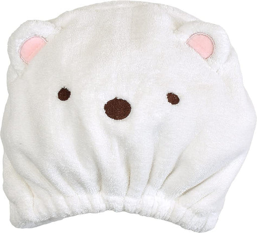 Sumikko Gurashi Towel Cap Polar Bear Sg-0590- Japan Figure Store - #1 Bring To You The Best Japanese Goods