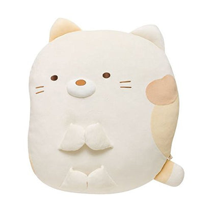 San-X Plush Doll Sumikko Gurashi Super Squishy Die Cut Coushion Cat Tjn Stuffed Animal- Japan Figure Store - #1 Bring To You The Best Japanese Goods