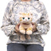 SUNLEMON Plush Doll Knee Cat Ss Brown- Japan Figure Store - #1 Bring To You The Best Japanese Goods