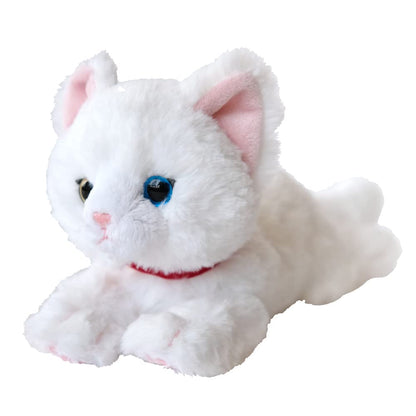 SUNLEMON Plush Doll Knee Cat Odd-Eye Ss White- Japan Figure Store - #1 Bring To You The Best Japanese Goods