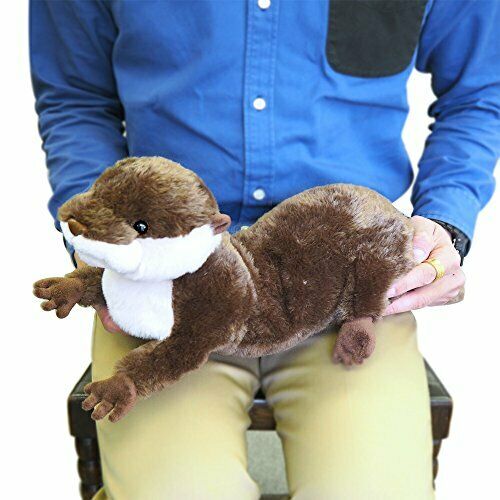 Sun Lemon Knee Otter Stuffed Animal P-4822- Japan Figure Store - #1 Bring To You The Best Japanese Goods