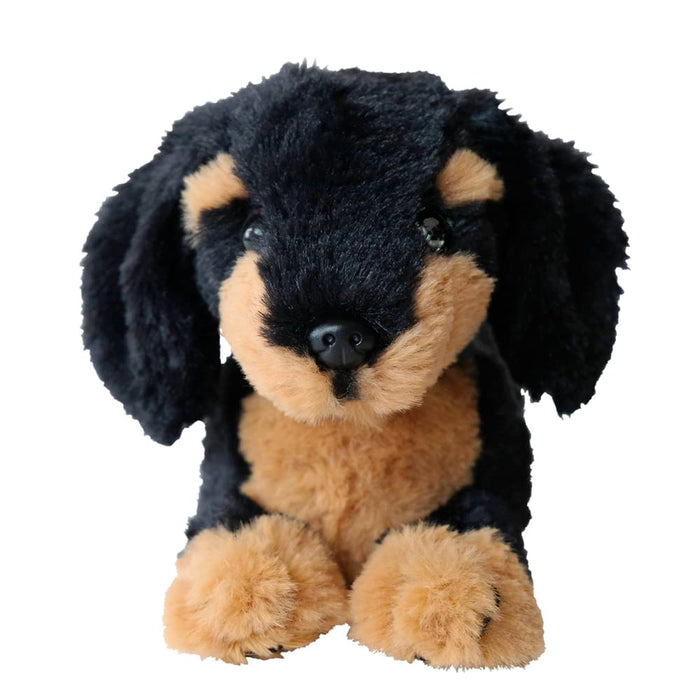 SUNLEMON Plush Doll Knee Dog Sausage Dog Black Ss- Japan Figure Store - #1 Bring To You The Best Japanese Goods