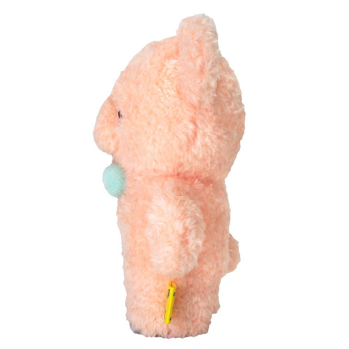 SUNLEMON Plush Doll Fluffy Tatton Bear Pink S- Japan Figure Store - #1 Bring To You The Best Japanese Goods