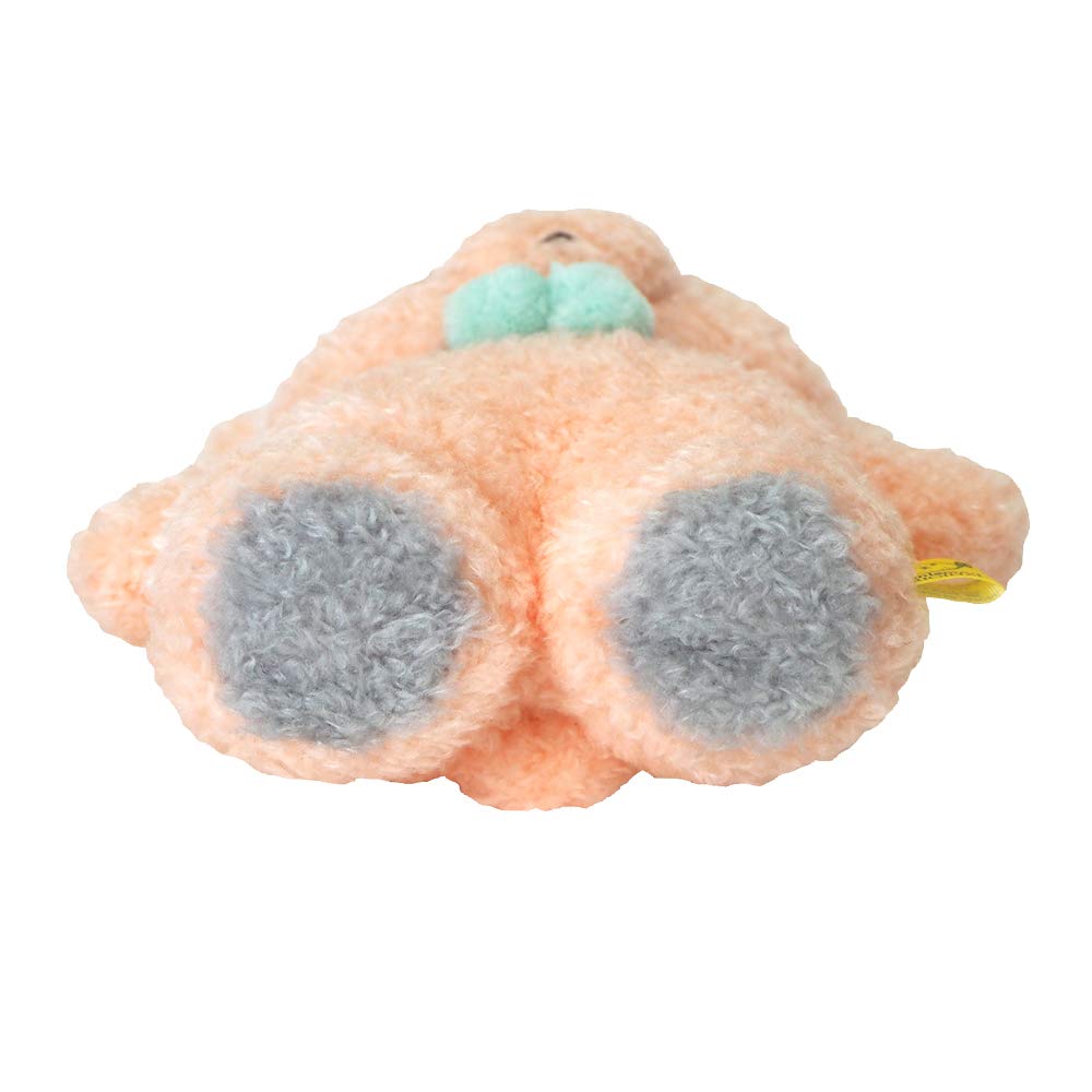 SUNLEMON Plush Doll Fluffy Tatton Bear Pink S- Japan Figure Store - #1 Bring To You The Best Japanese Goods