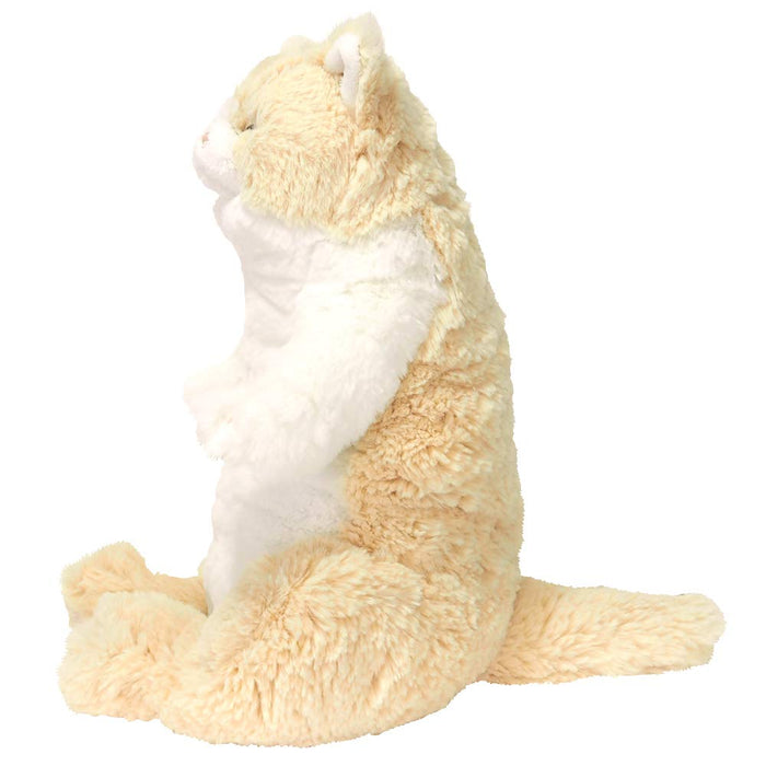 SUNLEMON Plush Doll Knee Cat Sleeping Cream- Japan Figure Store - #1 Bring To You The Best Japanese Goods