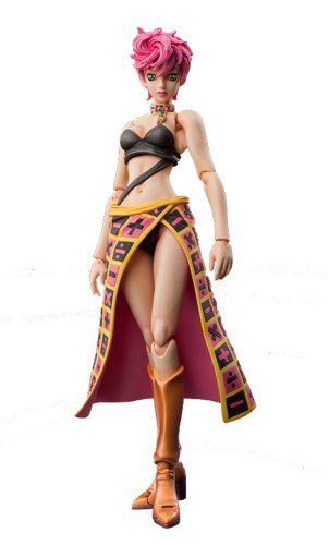 Super Action Statue 54 Trish Una Hirohiko Araki Specify Color Ver. - Japan Figure
