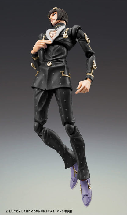 Medicos Jojo Bizarre Adventure Part 5 Brono Bucciarati Ver.Black 150Mm Pvc Abs Nylon Action Figure Japan- Japan Figure Store - #1 Bring To You The Best Japanese Goods