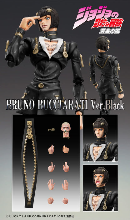 Medicos Jojo Bizarre Adventure Part 5 Brono Bucciarati Ver.Black 150Mm Pvc Abs Nylon Action Figure Japan- Japan Figure Store - #1 Bring To You The Best Japanese Goods