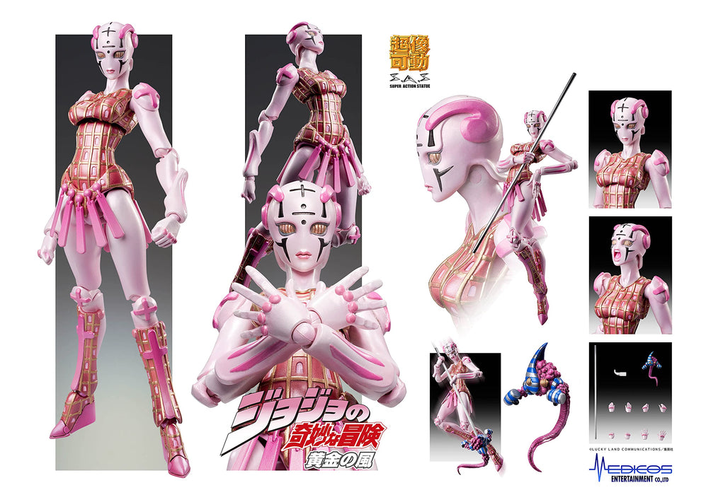 Medicos Super Figure Action Jojo'S Bizarre Adventure Part 5 Sg 150Mm Pvc Abs Nylon Japan- Japan Figure Store - #1 Bring To You The Best Japanese Goods