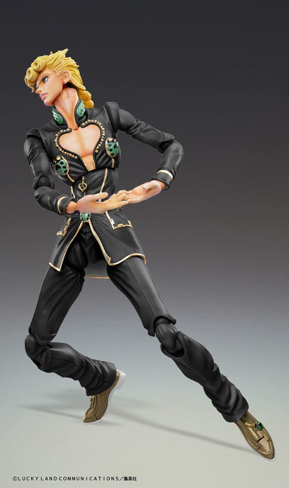 MEDICOS Super Action Statue Giorno Giovanna Ver. Black Figure Jojo'S Bizarre Adventure: Golden Wind- Japan Figure Store - #1 Bring To You The Best Japanese Goods