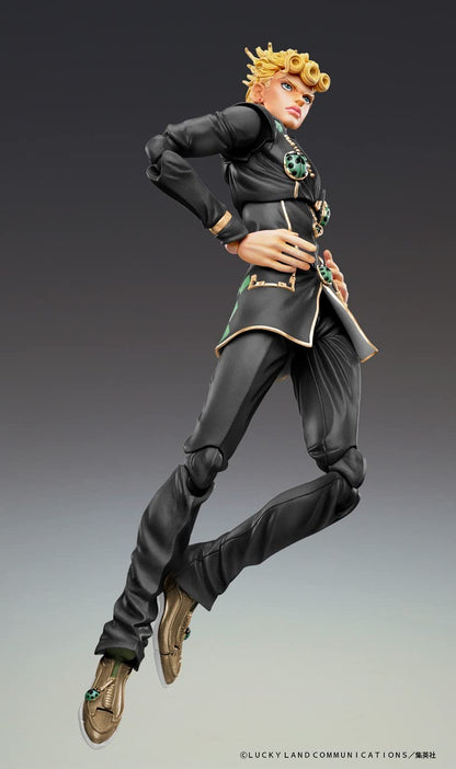 MEDICOS Super Action Statue Giorno Giovanna Ver. Black Figure Jojo'S Bizarre Adventure: Golden Wind- Japan Figure Store - #1 Bring To You The Best Japanese Goods