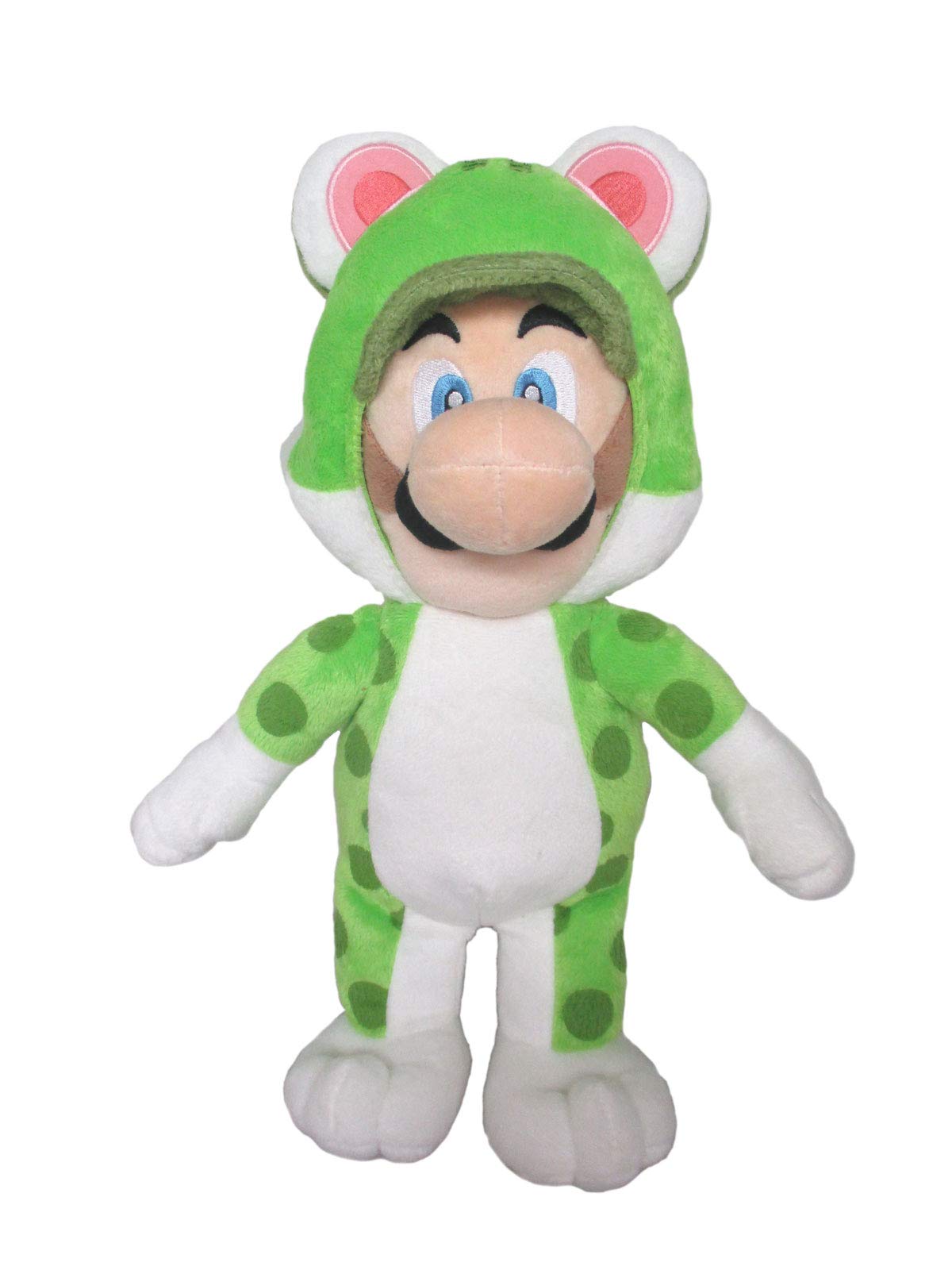 SAN-EI Super Mario 3D World Plush Doll Cat Luigi M- Japan Figure Store - #1 Bring To You The Best Japanese Goods